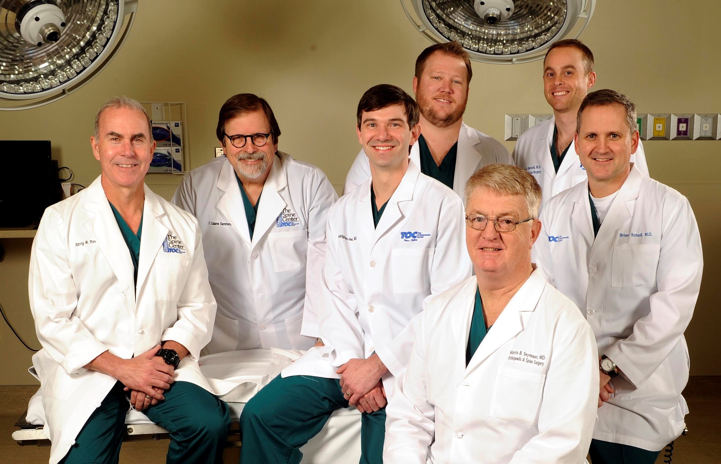 TOC Spine Center Group Photo | The Orthopaedic Center (TOC)